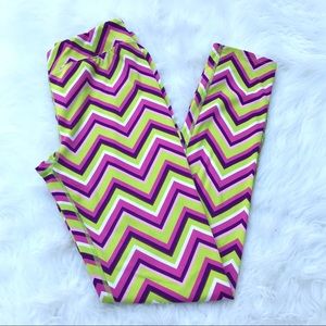 Gracie by Soybu Phoebe Leggings Zigzag